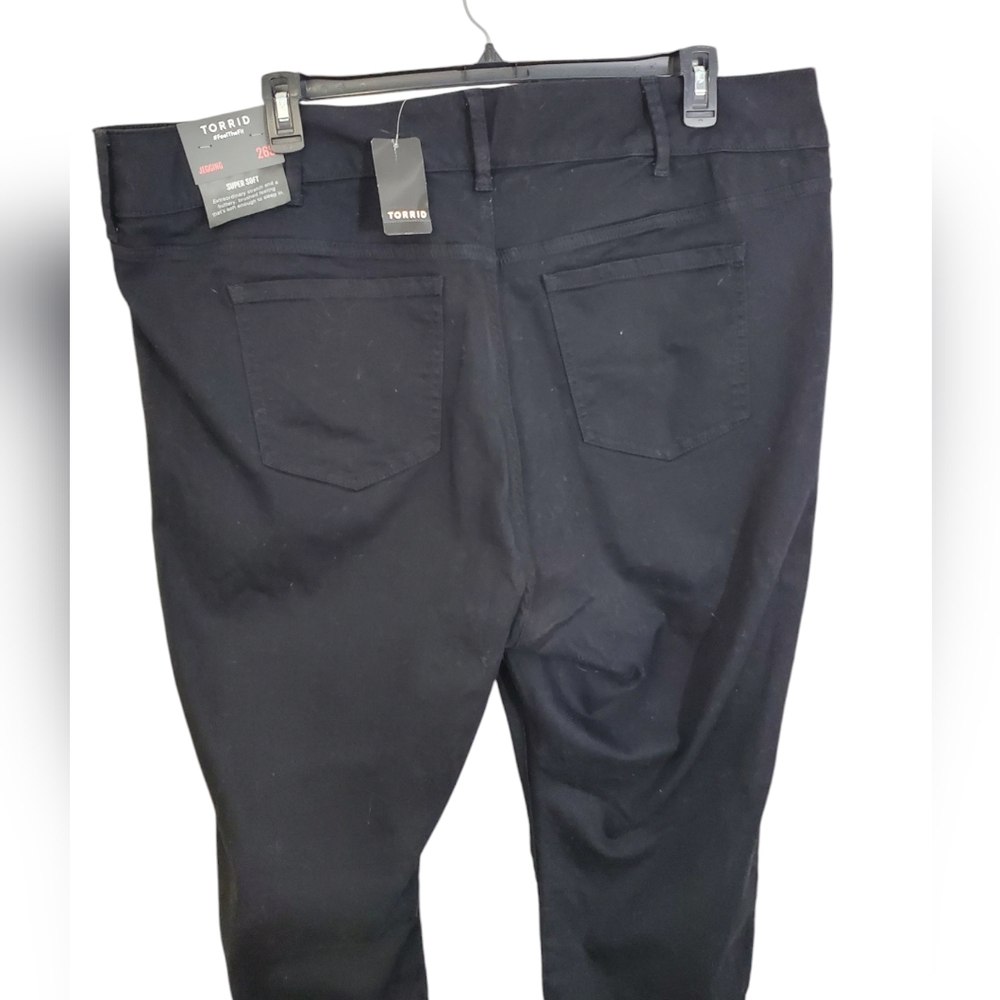 Torrid Womens Jegging Skinny Super Soft High-Rise Jean In Black Size 26S NWT - Picture 9 of 15